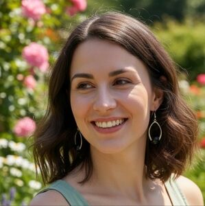Fashion Elegant Silver and Black Earrings (EUC)